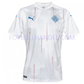 Herre Fotballdrakter Island Borte 2020-21 Kortermet